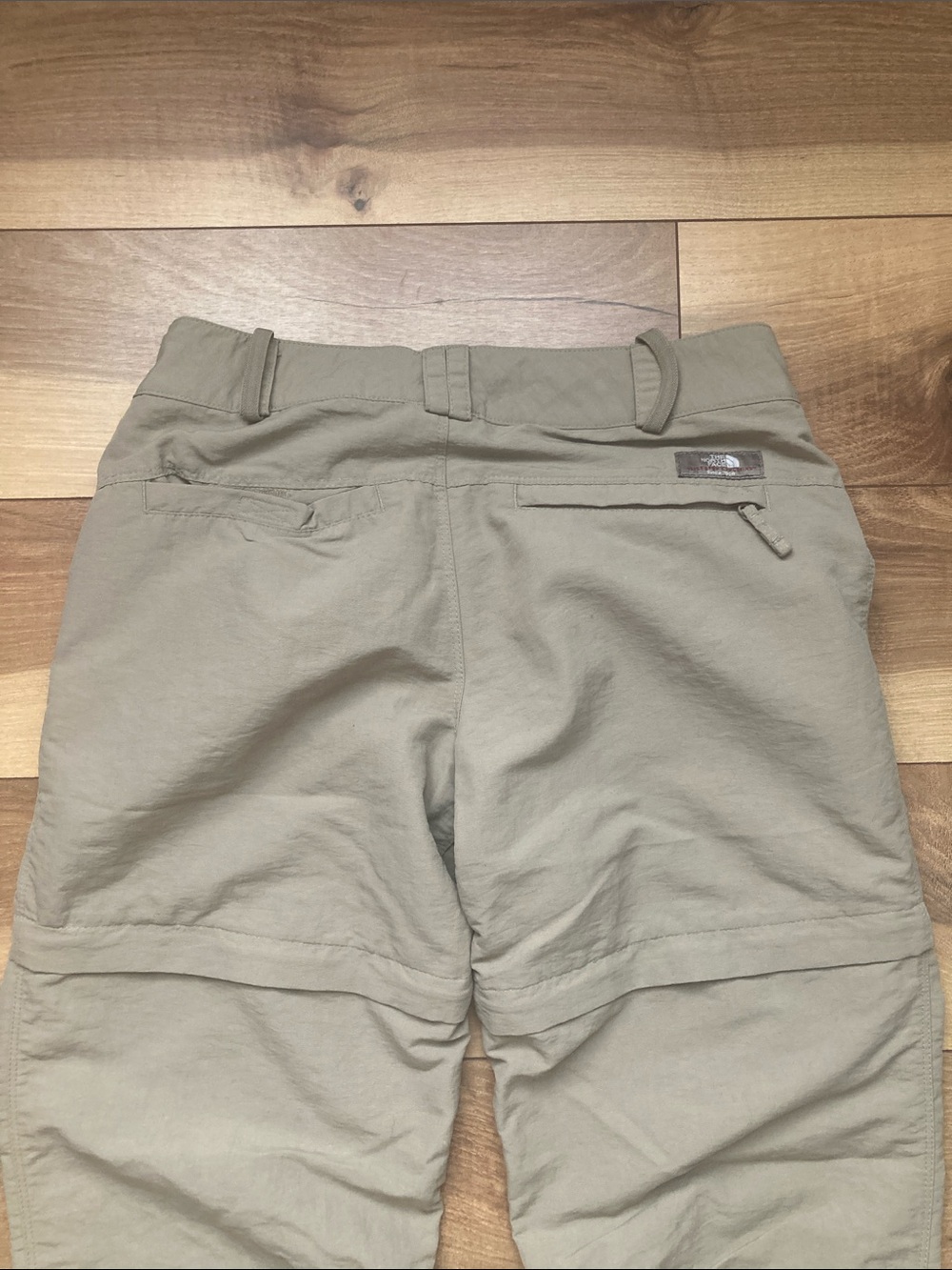 North Face Tan Nylon Convertible Outdoor Pants - Picture 12 of 13